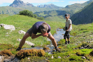 Spuren der Walser im Rätikon und Lechquellengebirge.